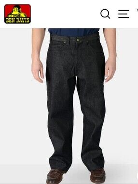 Ben Davis black denim carpenter pants SIZE 32